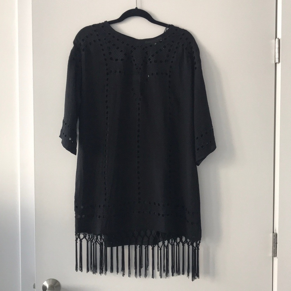 Lovestitch Black Shift Dress